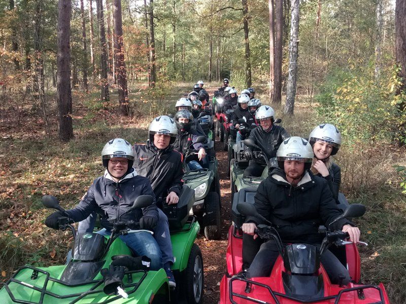Firmenausflug Dalhoff Quad fahren BBQ