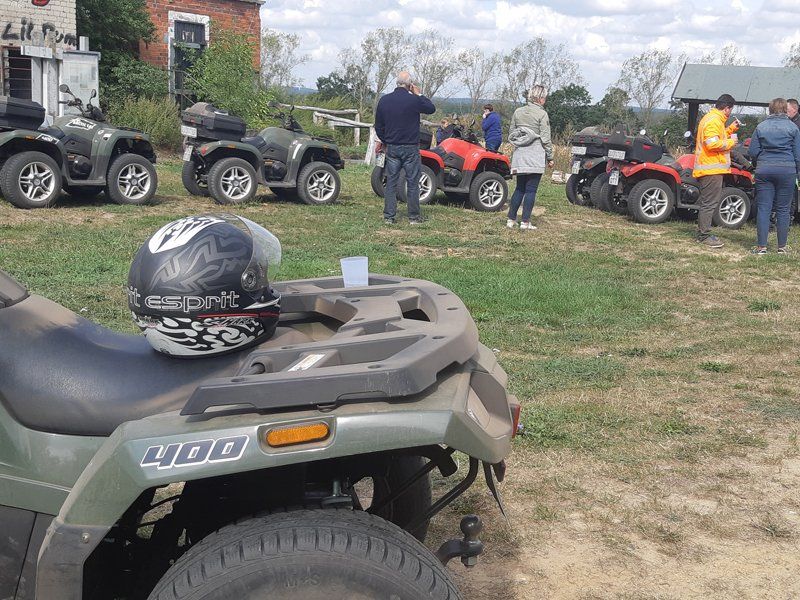 Schnuppertour Staubig Quad fahren Berlin Brandenburg