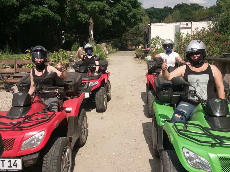 JGA für Frauen Schnupper Quad Tour