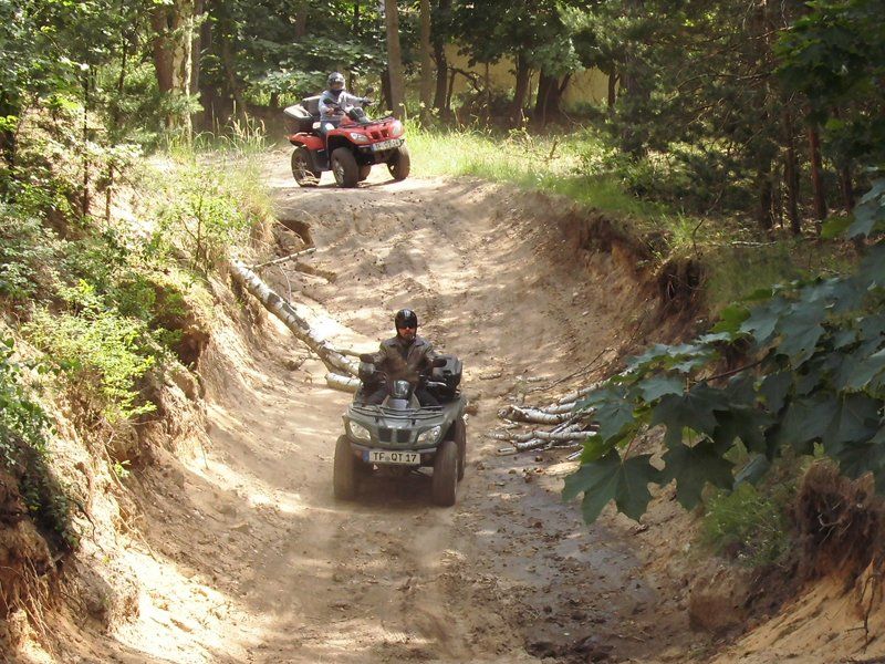 Junggesellenabschied für Männer Quad fahren Brandenburg