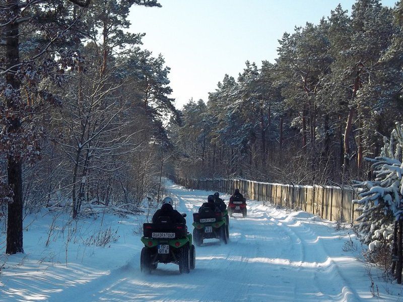 Kleine Landschaftstour Quad Tour Brandenburg
