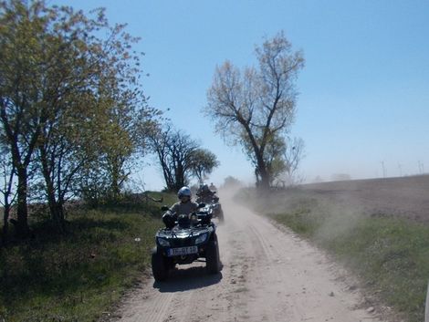 Oster Quad Touren Sonne Frühling Berlin Brandenburg