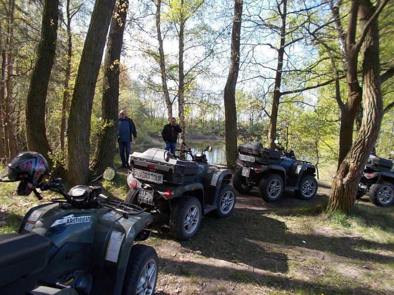 Fahrzeugtestgelände Tour Quad fahren Brandenburg