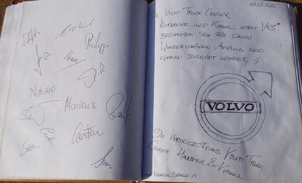 Quad Tour Bewertung Volvo Gästebuch QUADraTOUR