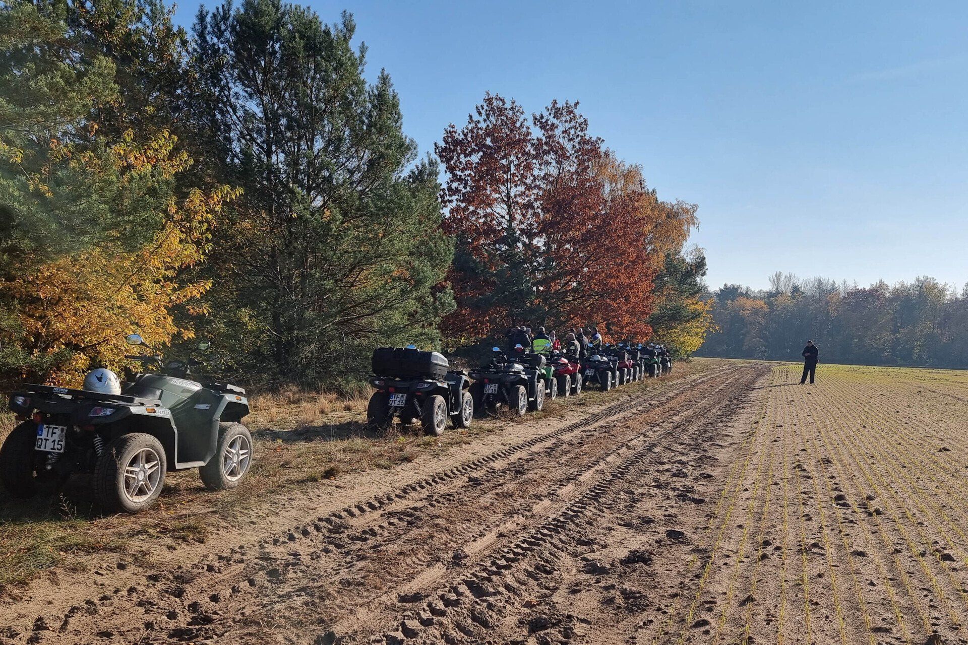 Quad fahren und BBQ Firmenausflug