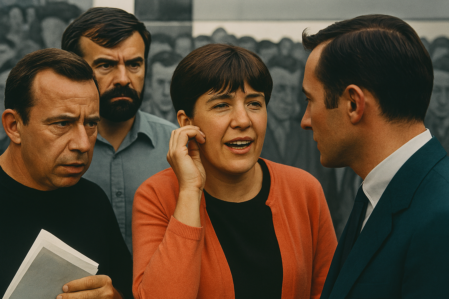 Peut-être une BD en IA - nous la réalisons - et plus tard - pour 2068 -une reconstitution réaliste.