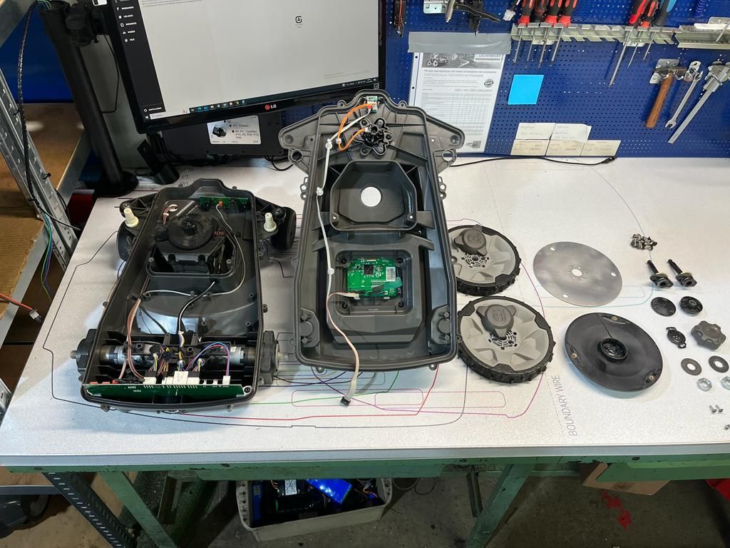 Automower reinigen & Winterlagerung