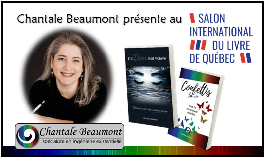 Présence de Chantale Beaumont au Salon International du Livre de Québec 2024