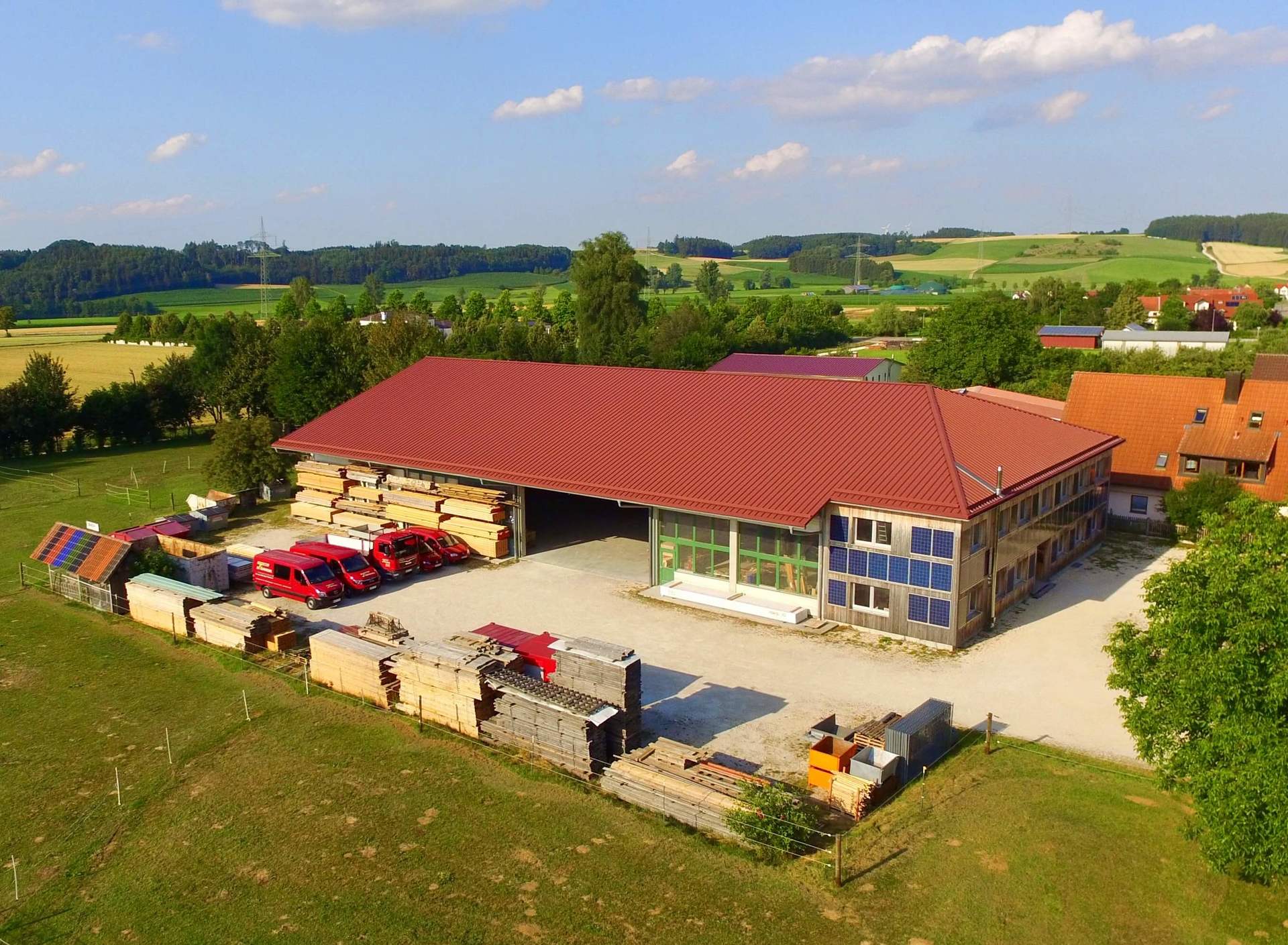 Killisperger Firmengelände am Standort in Laugna.
