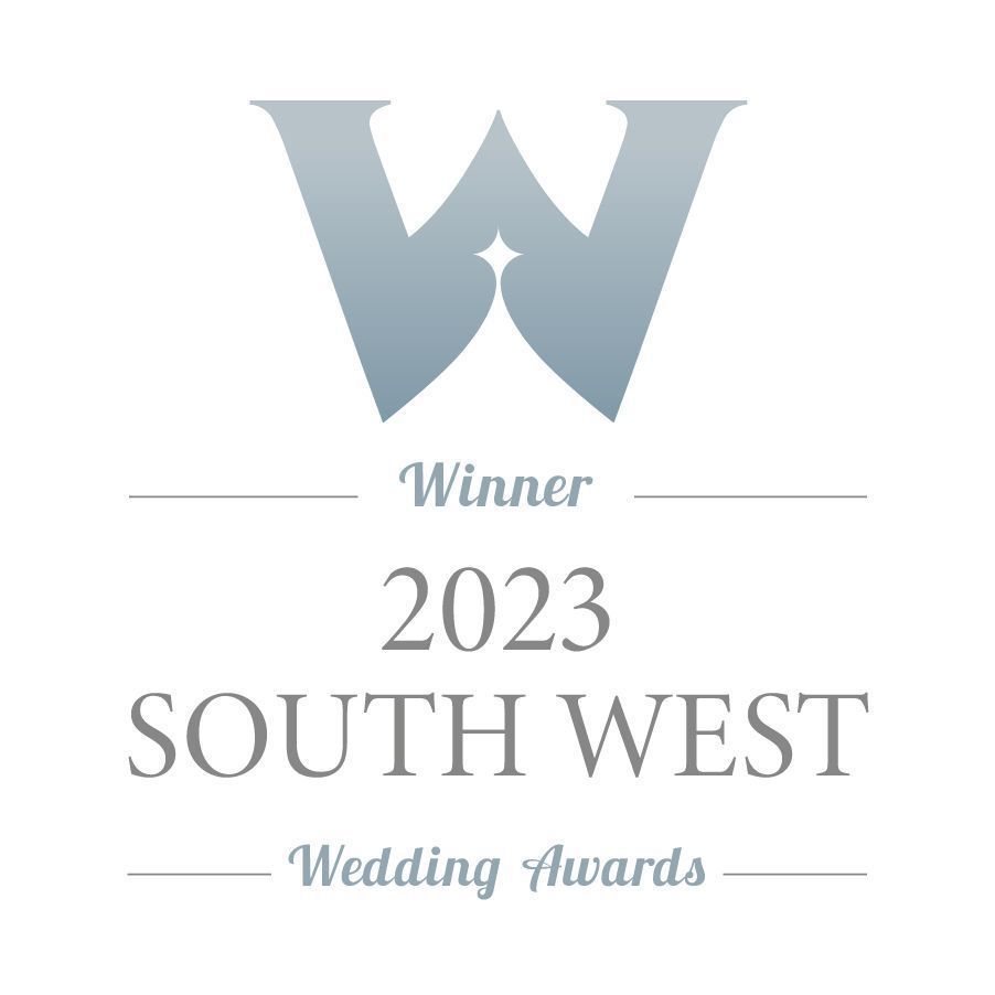 Winner certificate from the 2023 South West Wedding Awards.