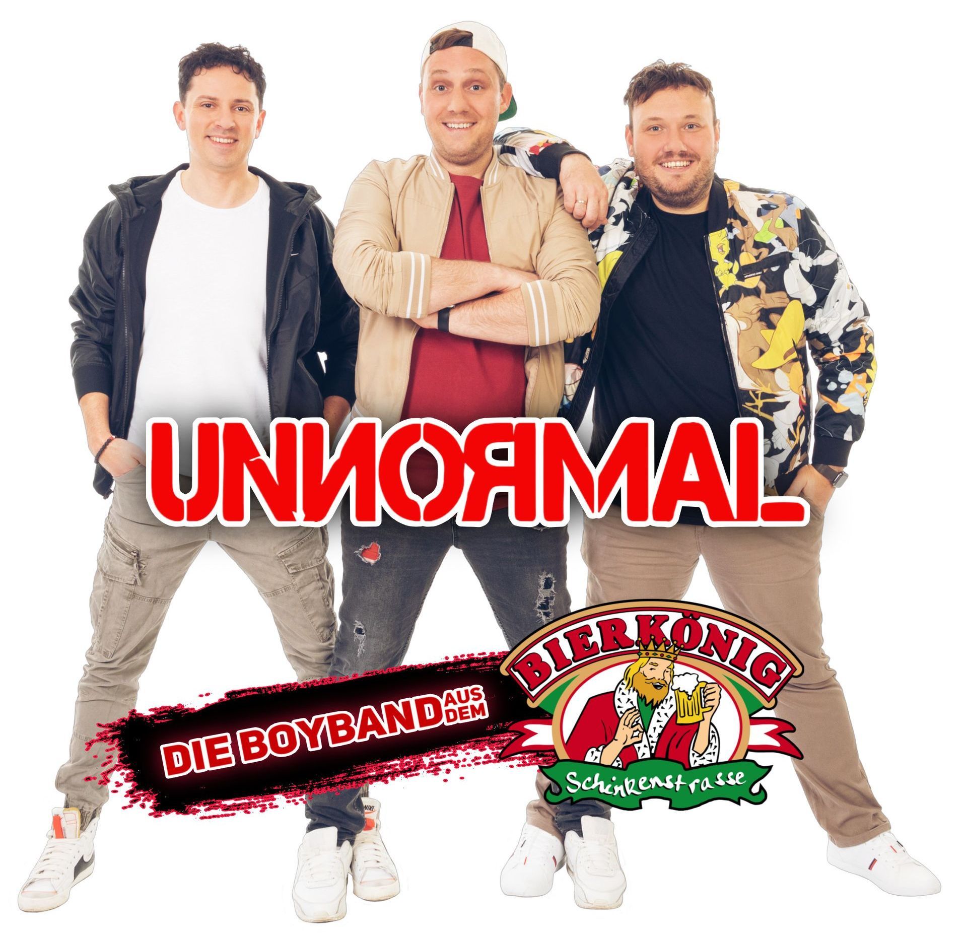 Die 3 Jungs von UNNORMAL ! fresh - cool - mallorcastyle - party - power