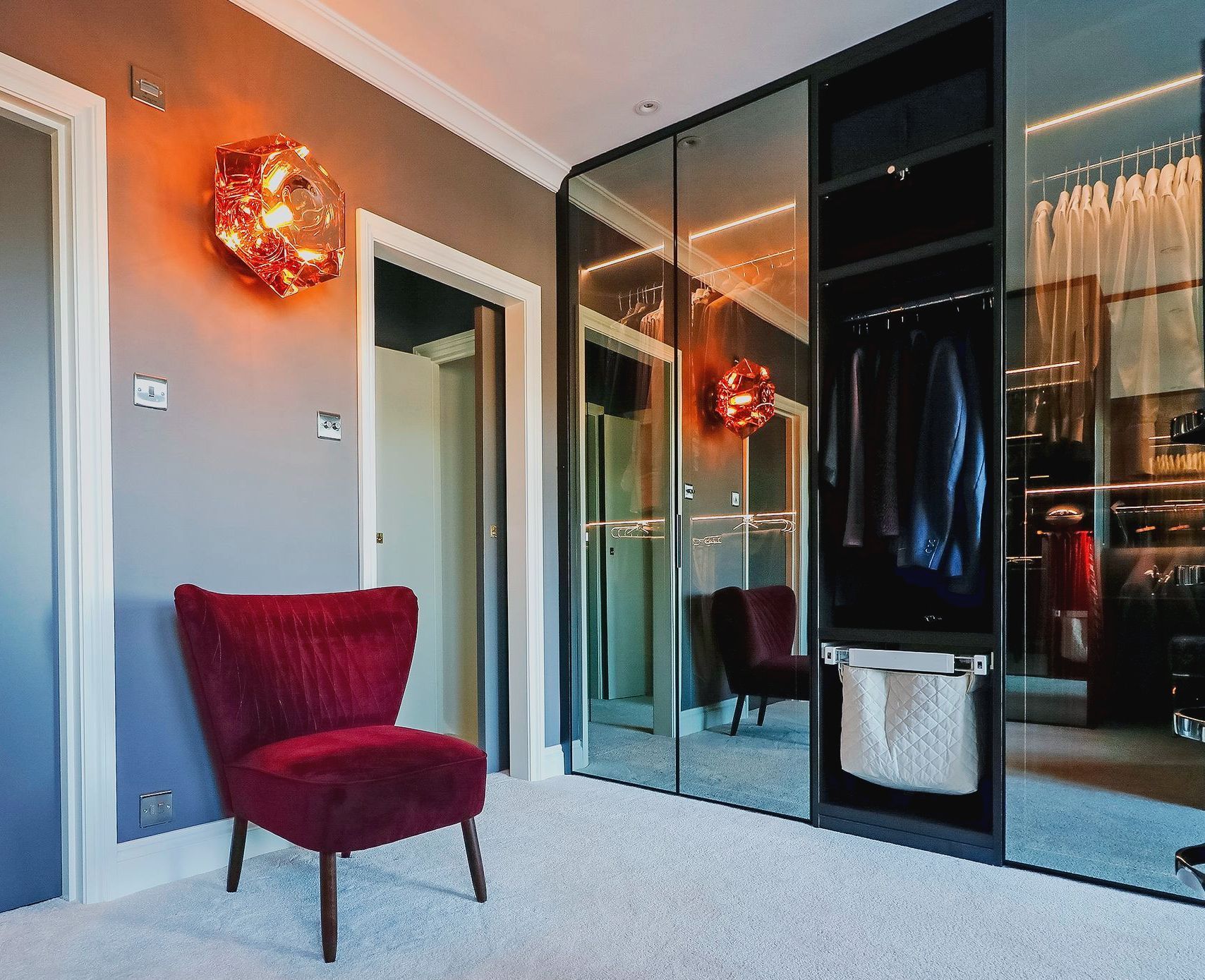 Design & Conker Interiors Dressing Room Design