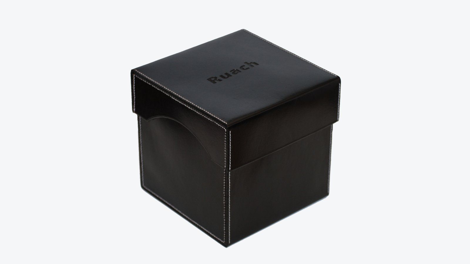 Lederbox, Boxstich, handgenäht, handgefertigt, Rehleder, Schmuck, Schatulle, Preziosen, Reiseschatulle
