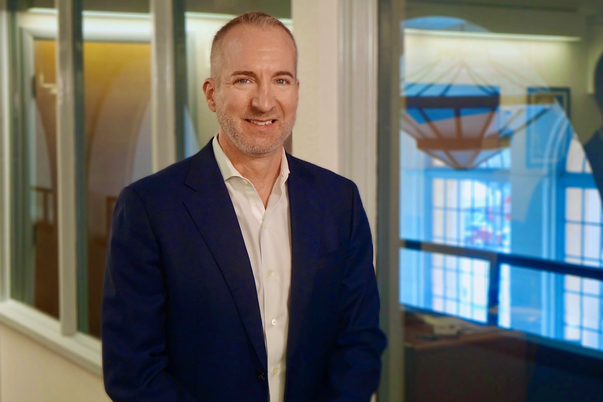 Ian McGaughey in his office 2024