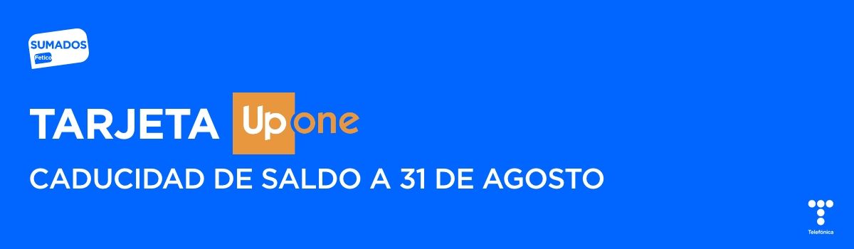 TARJETA UP GOURMET: CADUCIDAD de SALDO a 31 de AGOSTO