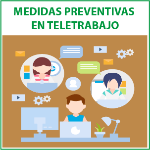 Medidas preventivas en Teletrabajo