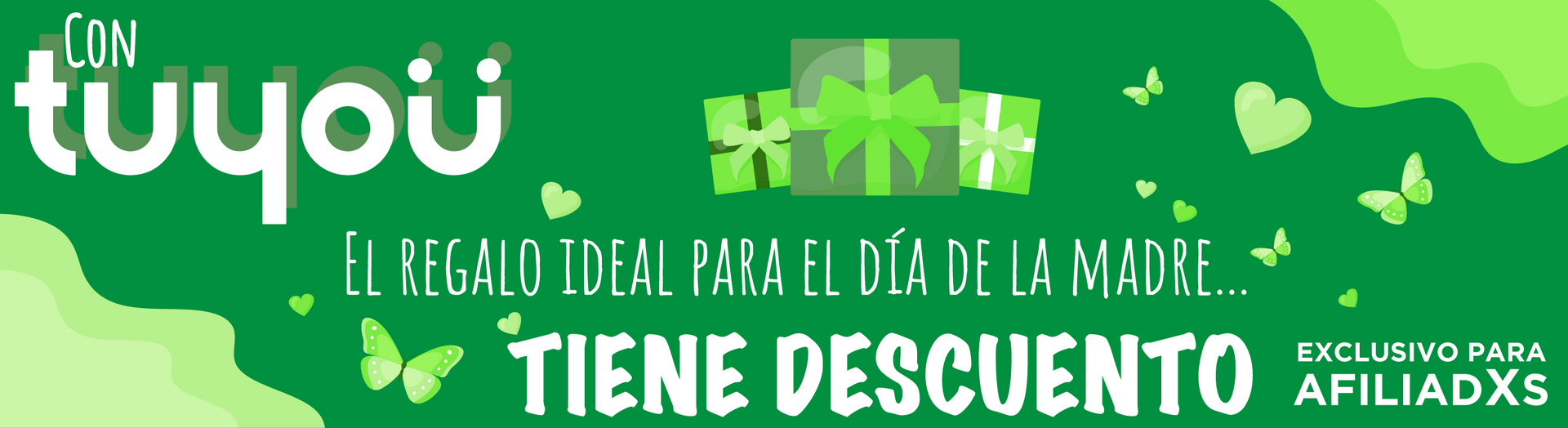 APROVECHA LOS DESCUENTOS PARA AFILIADXS PARA EL DÍA DE LA MADRE