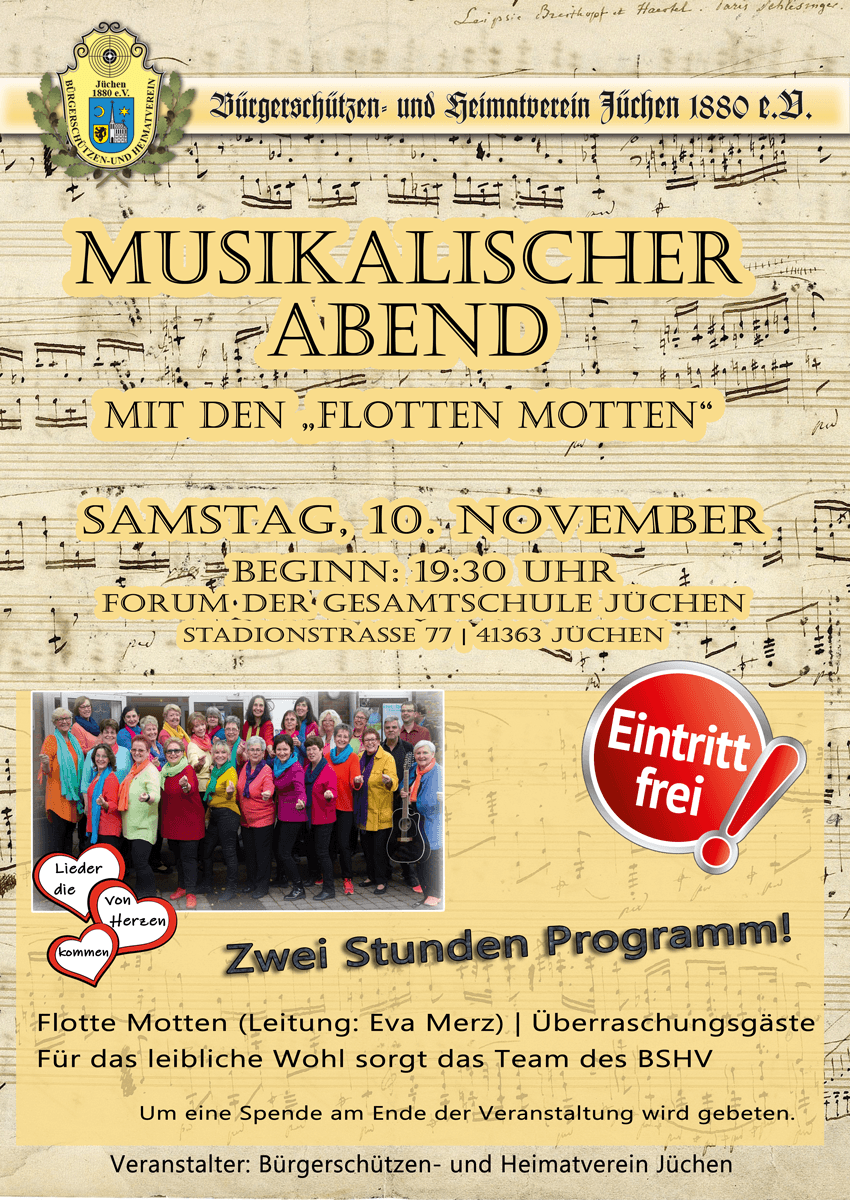 „FLOTTE MOTTEN“ MIT BUNTER SHOW AUF DER BÜHNE „FLOTTE MOTTEN“ MIT BUNTER SHOW AUF DER BÜHNE