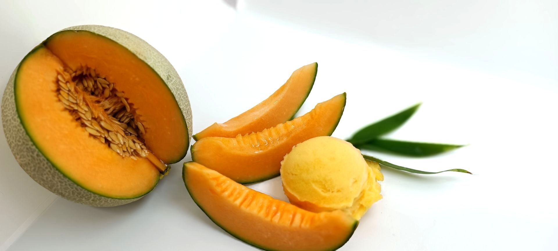 Saftige Honigmelone, Honigmeloneneis, Honigmelone für Proteinshake, Geschmack für Proteinshakes,