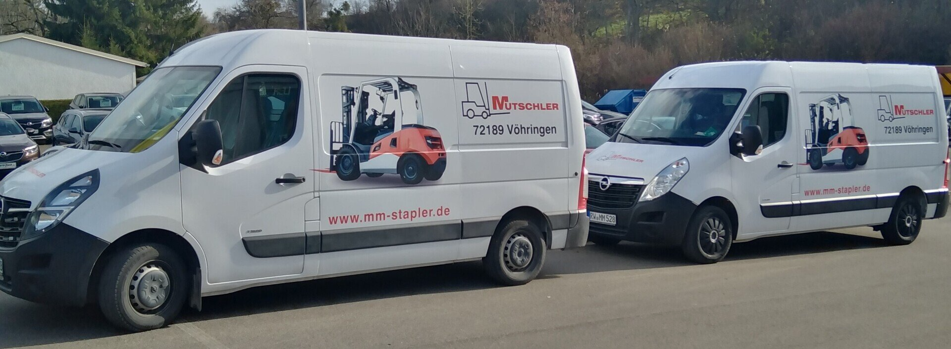 Servicefahrzeug Mutschler Stapler