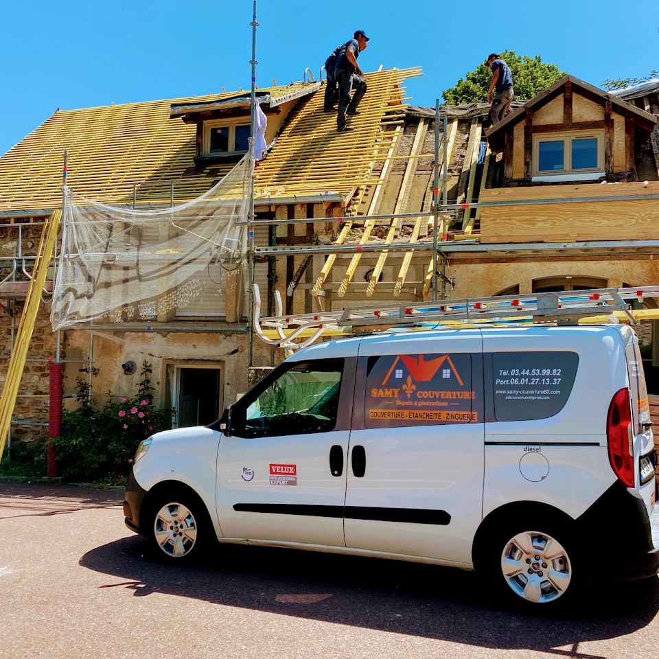 installation de couverture Chantilly 60500