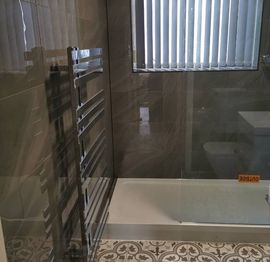 New bathroom build in London