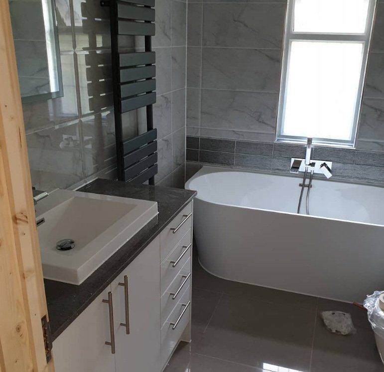 new bathroom build in London