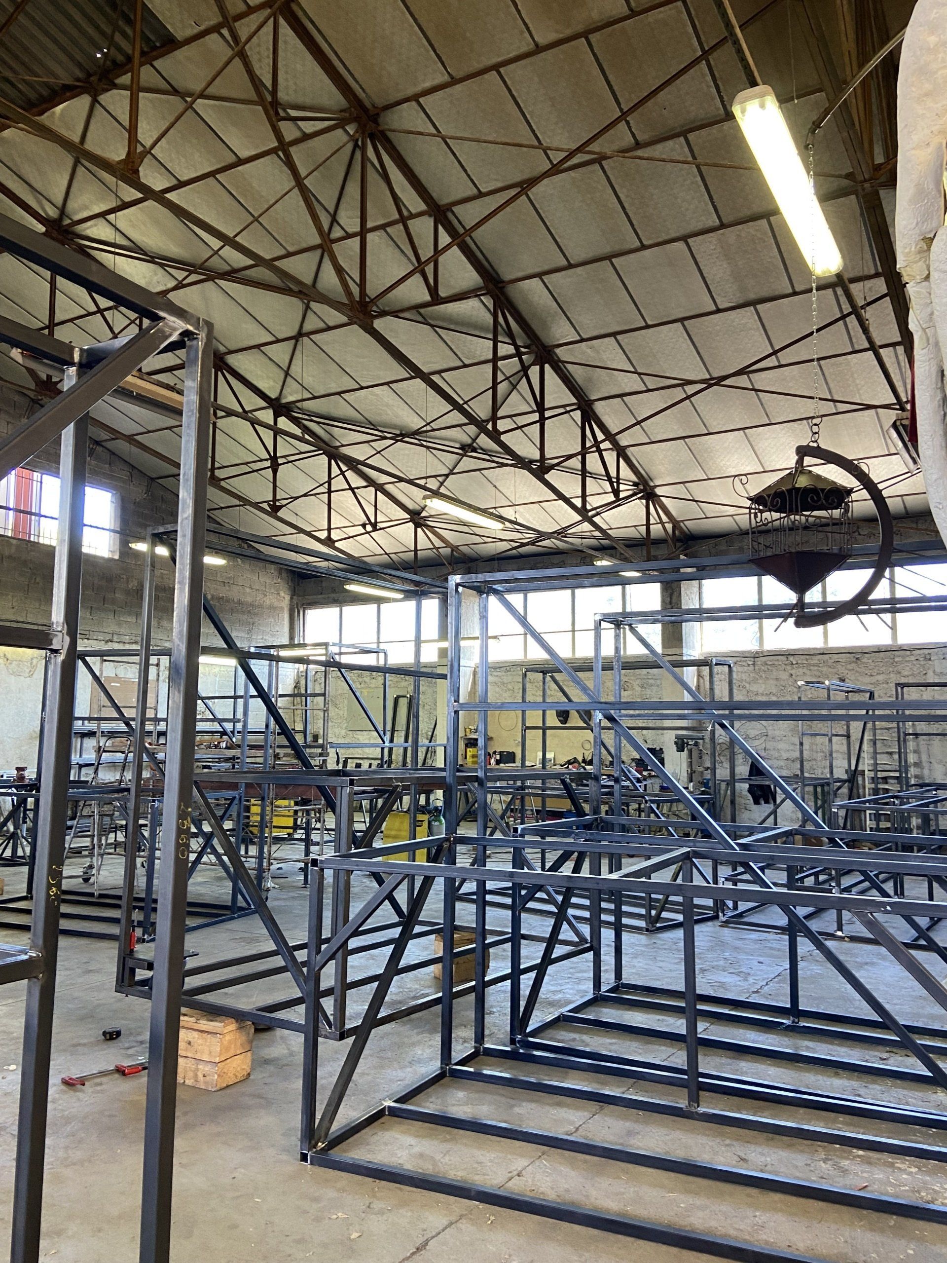 Construction des décors du mur d'Hadrien - Compagnie CPPP