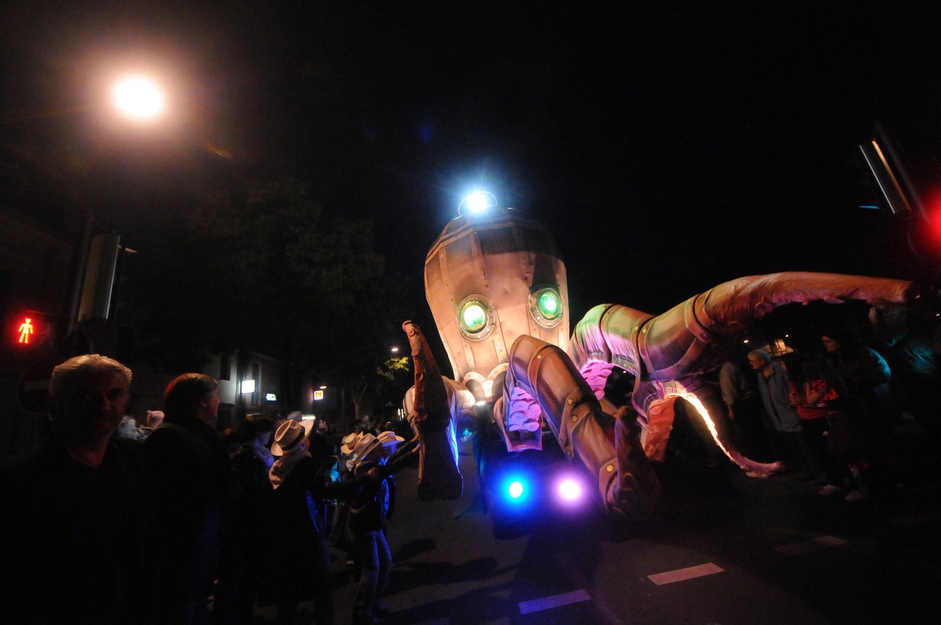 Octopus decor for the opening parade of the Féria de Nîmes by the CPPP Company