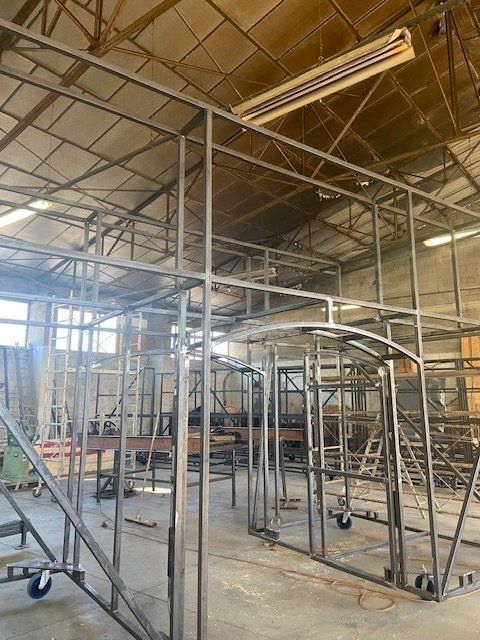 Construction des décors du mur d'Hadrien - Compagnie CPPP