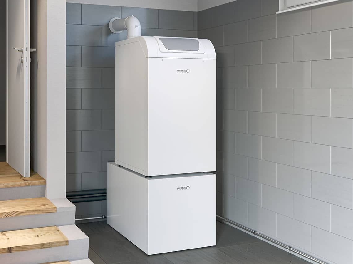 Brötje Ölkessel BOB mit unterleigendem Speicher