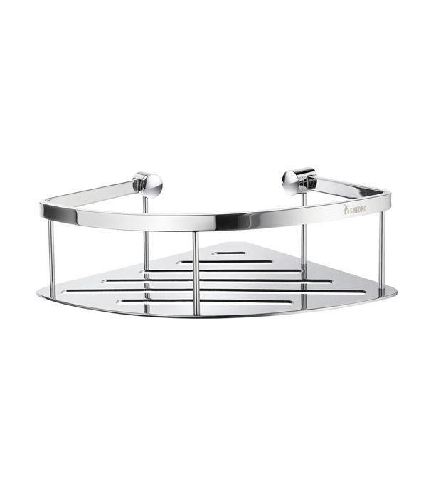 Duschkorb-Eck verchromt Design vs. Preilei