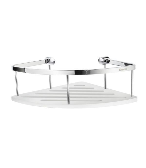 Duschkorb-Eck weiss Design vs. Preilei