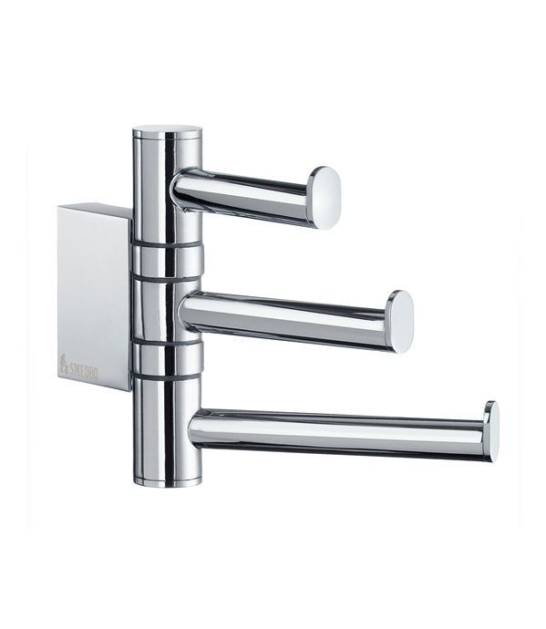 Dreier Haken verchromt Design vs. Preilei