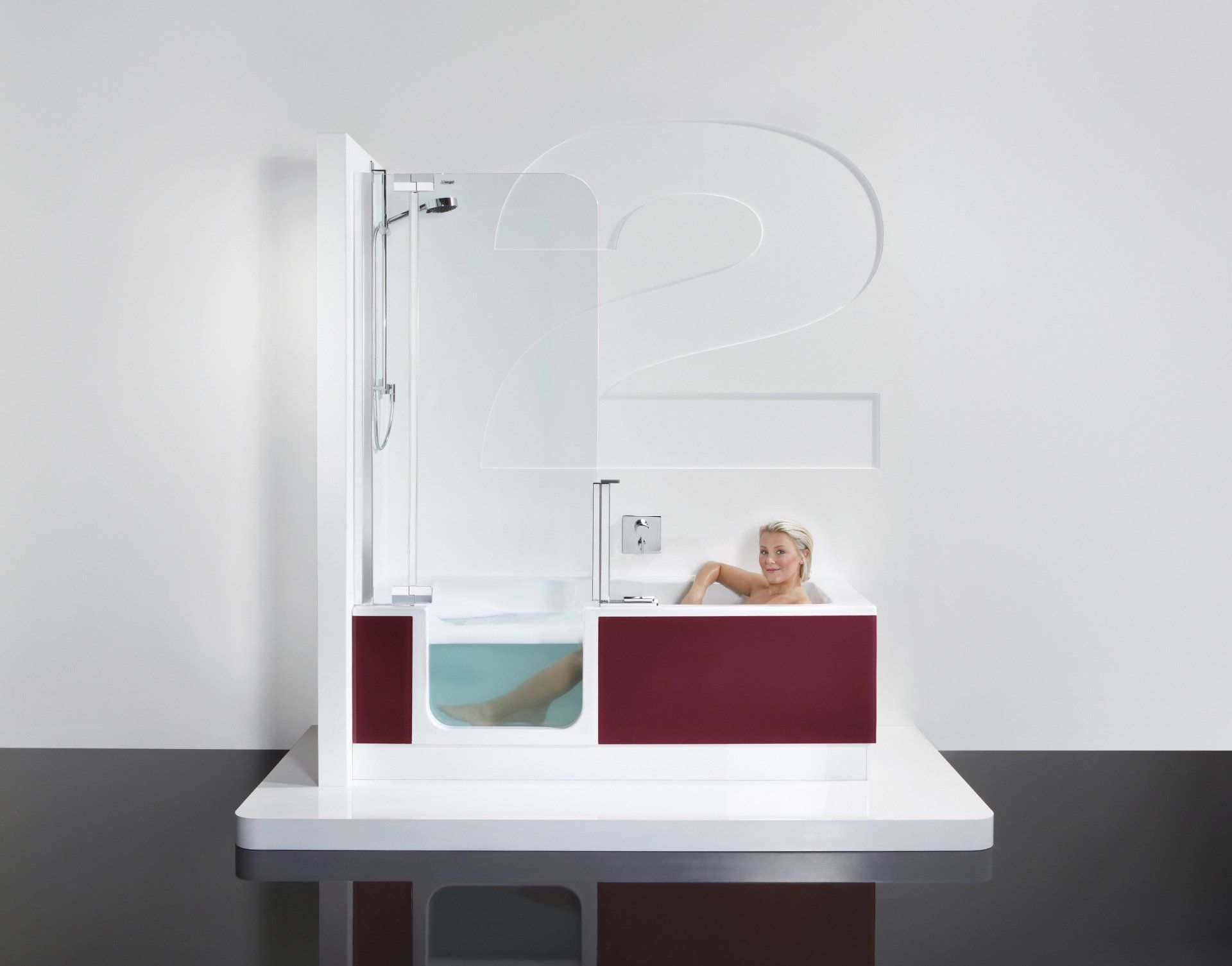 Twinline 2 Badeerlebniss in der Wanne Artweger