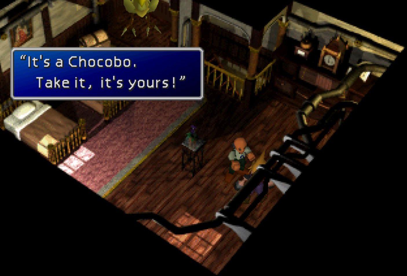 FF7 Kalm Traveller - Gold Chocobo Reward