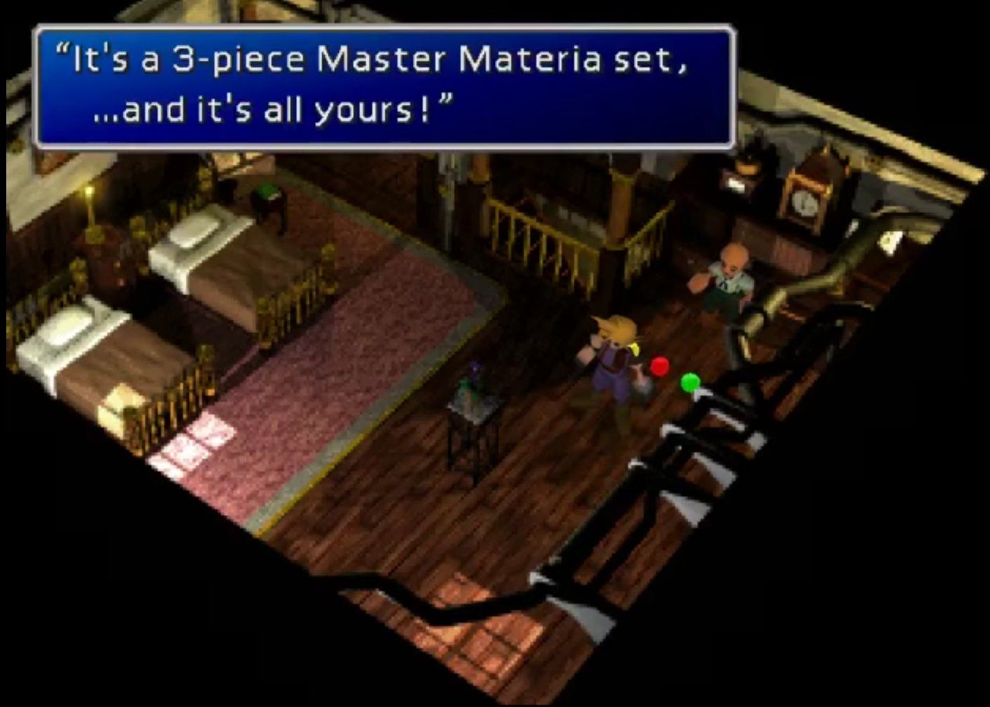 FF7 Kalm Traveller - Master Materia Reward