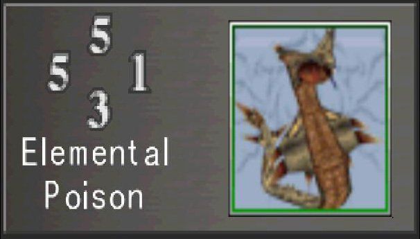 FF8 Triple Triad Card Anacondaur