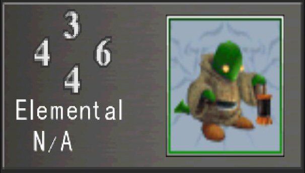 FF8 Triple Triad Card Tonberry