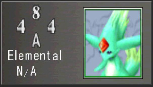 FF8 Triple Triad Card Carbuncle