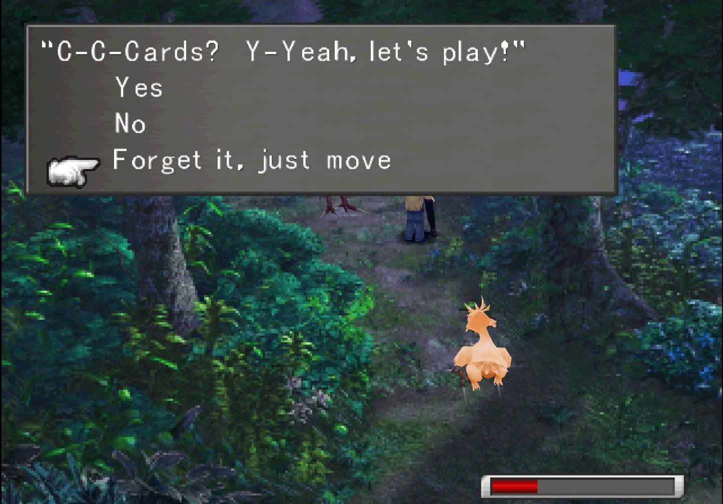 Forest of Solitude ChocoBoy Interaction