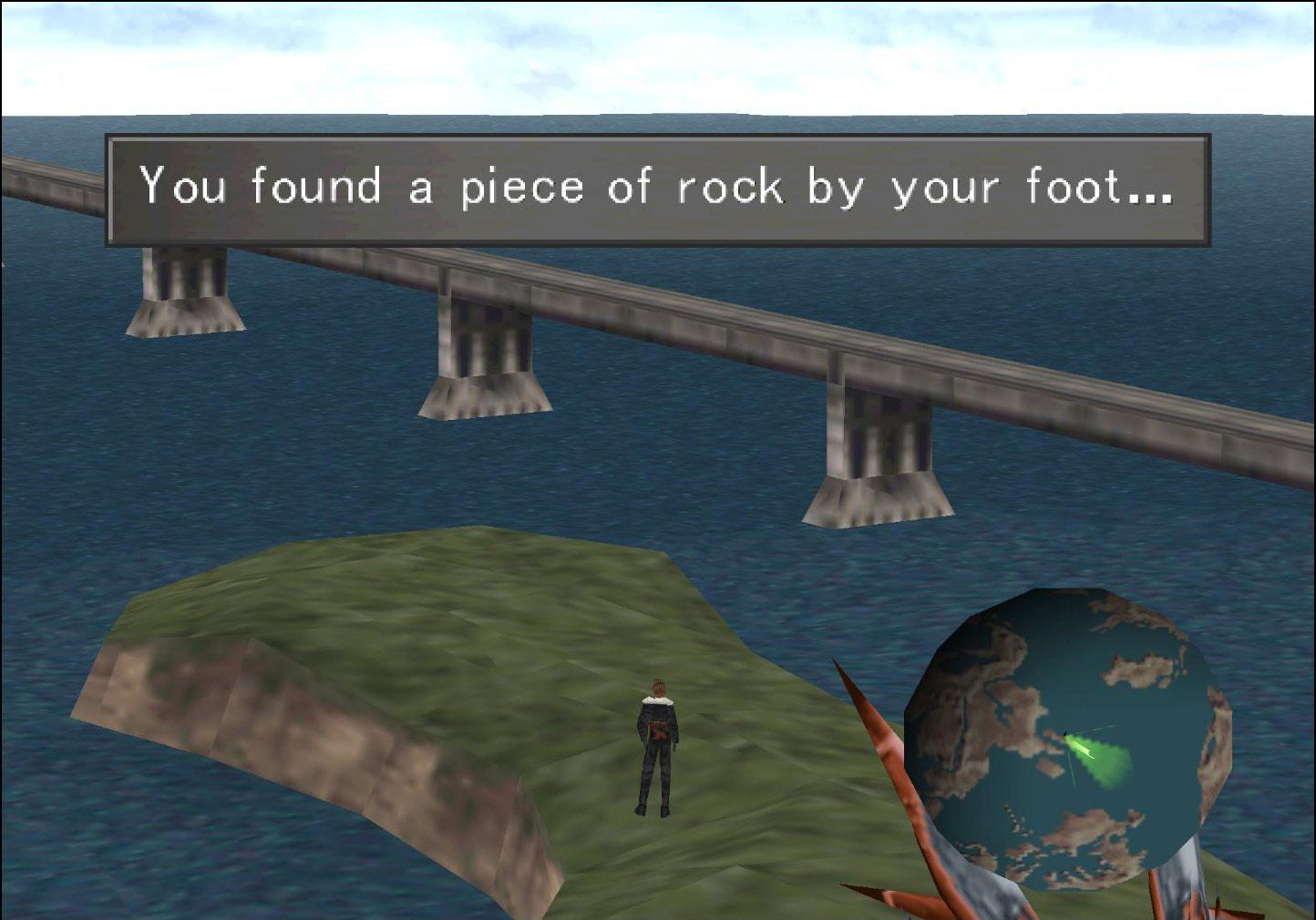 FF8 Obel Lake Quest - Rock 2 Location