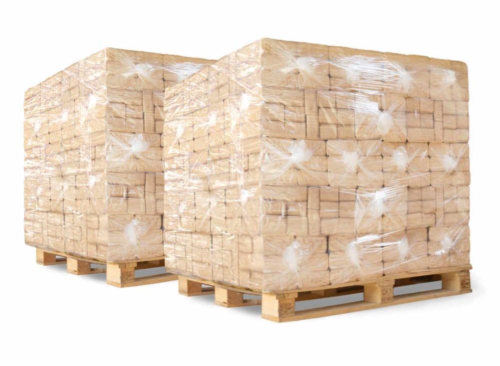 Ruf Holzbriketts Palette 1000 kg