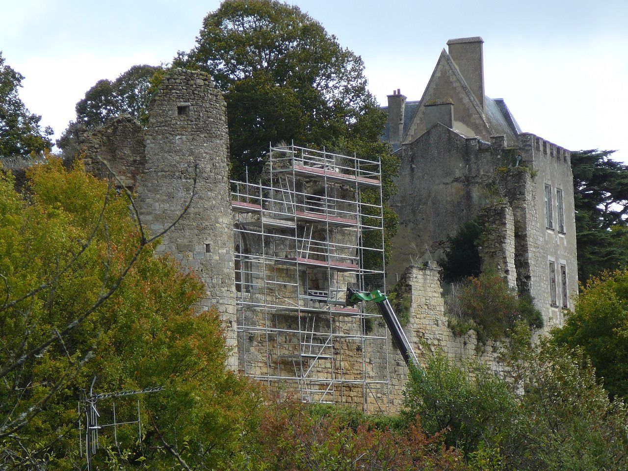 restauration chateau fort