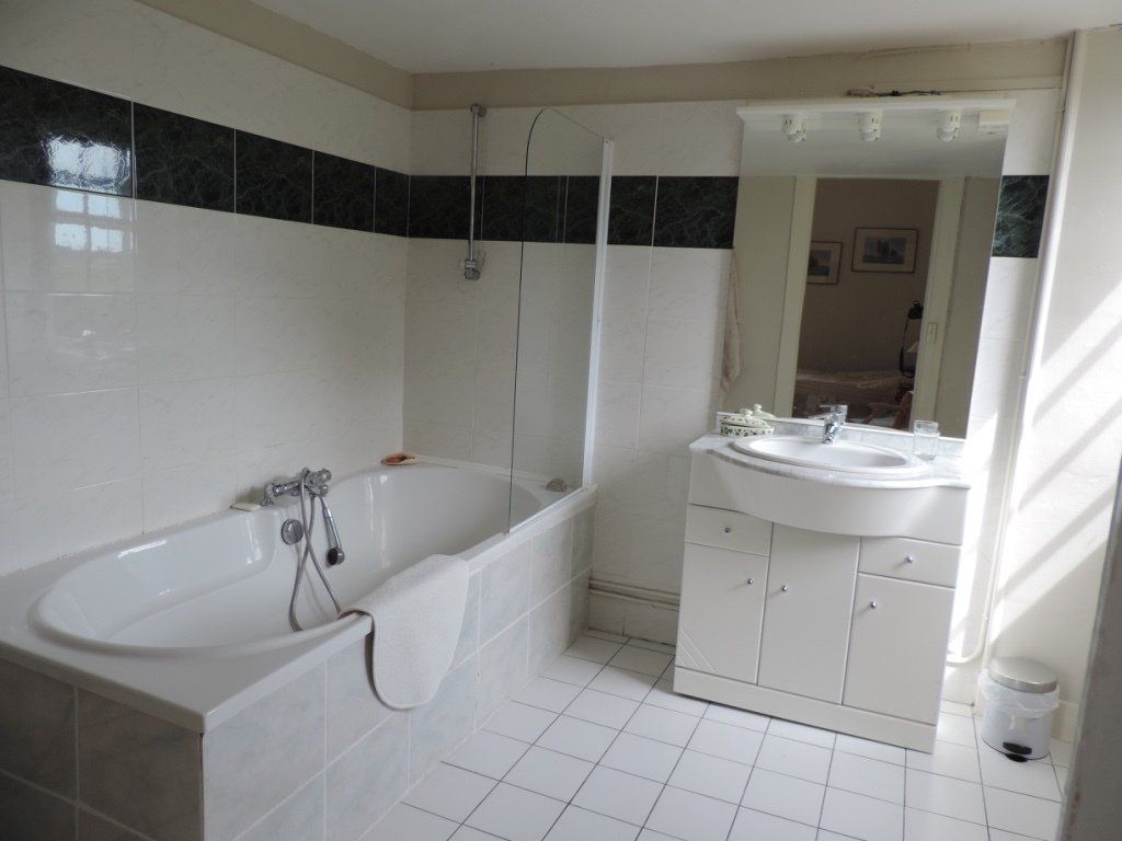 salle de bain chambre château