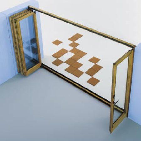 Ansicht Falttür innen offen