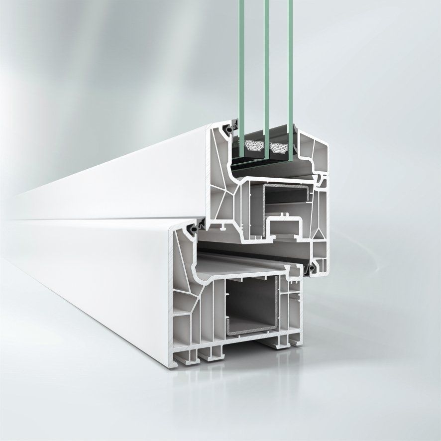 Schüco - Profil LivIng mit Anschlagdichtung Schüco - Profil LivIng mit Anschlagdichtung