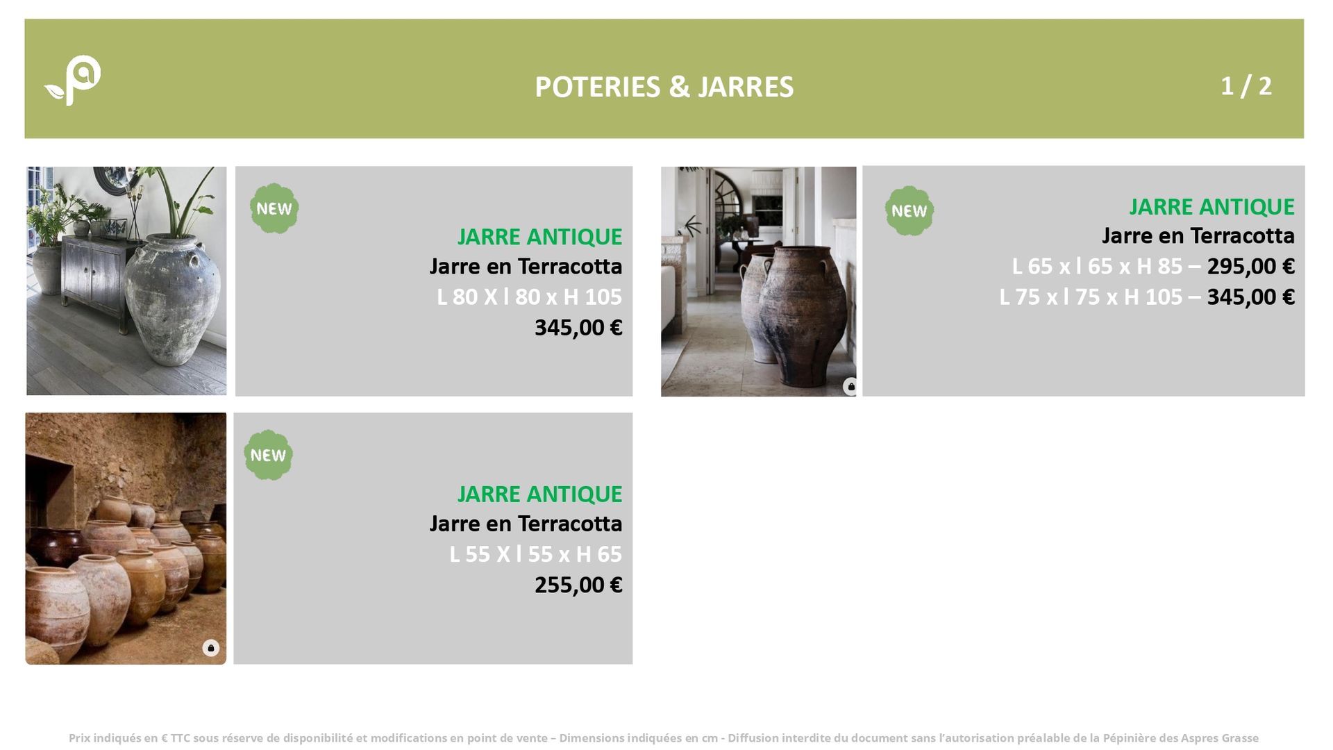 PEPINIERE DES ASPRES GRASSE 2024 ALPES MARITIMES JARDINERIE