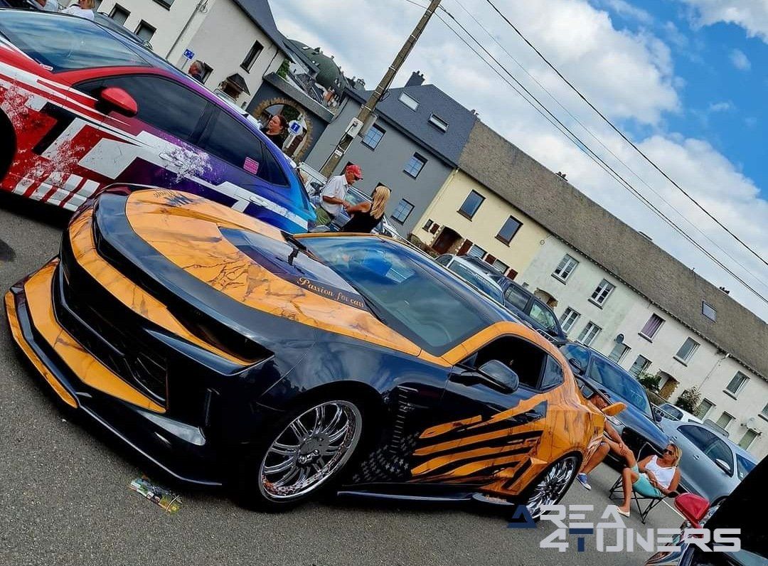 Black Storm Tuning 18th
Imagen del reportaje de la revista Tuning Area4tuners.es, de la concentración de coches Tuning del año 2022 en Aujourd'hui Demain, Francia