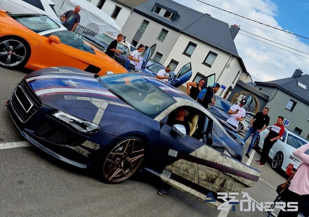 Black Storm Tuning 18th
Imagen del reportaje de la revista Tuning Area4tuners.es, de la concentración de coches Tuning del año 2022 en Aujourd'hui Demain, Francia